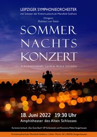 Plakat Sommernachtskonzert
